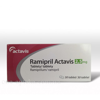 Рамиприл Н 5мг/25мг (Ramipril) Actavis 30таб
