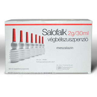 Салофальк 2грм/30мл (Salofalk) клизма 7шт