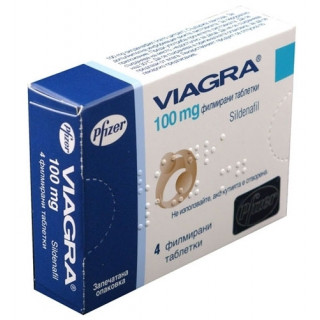 Виагра 100мг (Viagra) 4табл