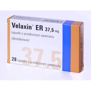 Велаксин Ретард 37,5мг, (Velaxine) 28капс