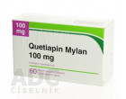 Кветиапин 100мг (Quetiapine) Mylan 60 табл