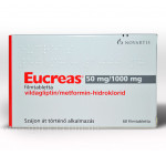 Эукреас 50мг/1000мг (Eucreas) 60таб