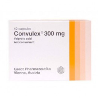 Конвулекс 300 мг (Convulex CR) 100 капс
