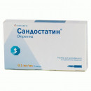 Сандостатин 0.1мг/1мл (5амп)