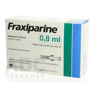 Фраксипарин 0.8мл (10шпр)