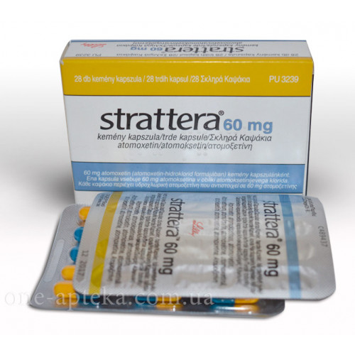 Страттера 60 мг  в е цена в , отзывы, инструкция .