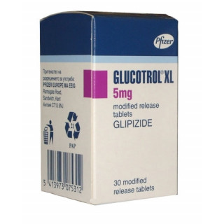 Глюкотрол 5мг (Glucotrol) 30шт